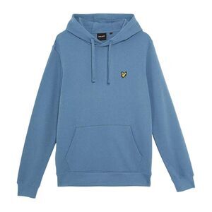 Lyle & Scott Mens Embroidered Logo Hoodie / Ocean Blue